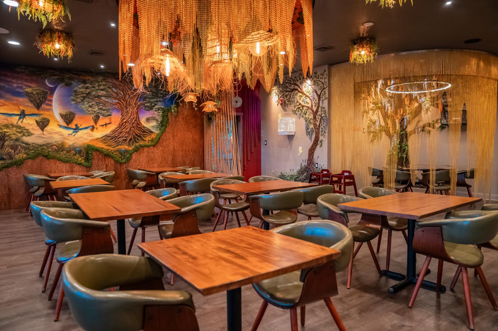 Life Garden restaurant interior